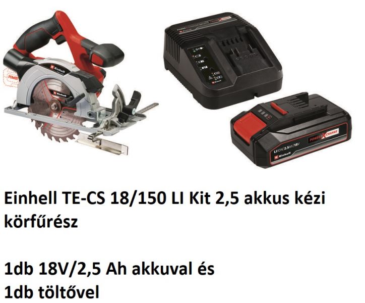 Einhell TE-CS 18/150 LI Kit 2,5