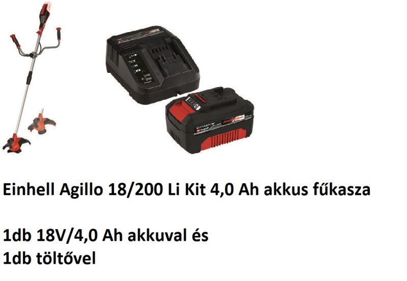 Einhell Agillo 18/200 LI Kit 4,0