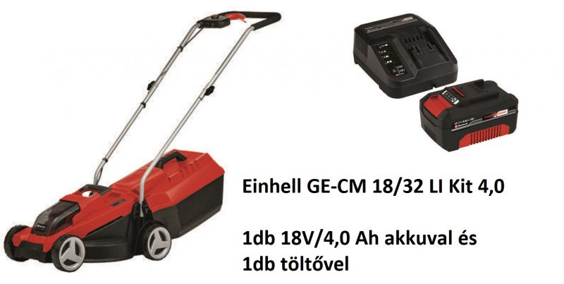 Einhell GE-CM 18/32 LI Kit 4,0 