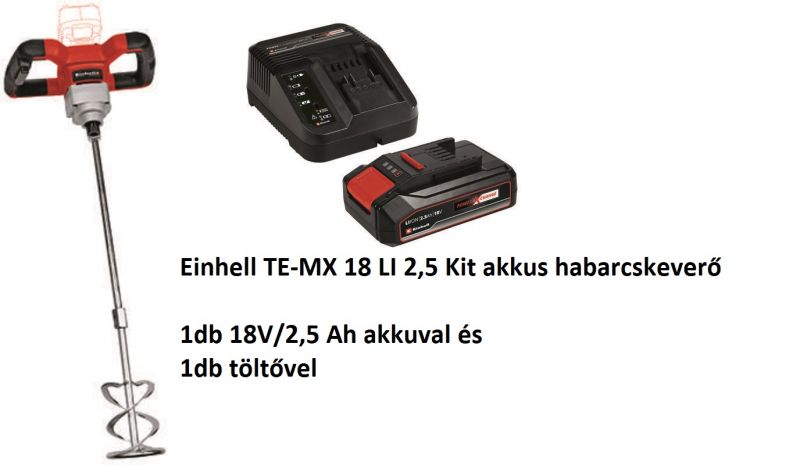 Einhell TE-MX 18 LI 2,5 Kit