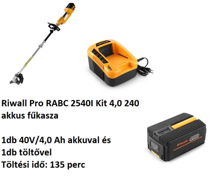 Riwall Pro RABC 2540I Kit 4,0 240