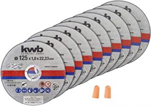 KWB 712022 vágótárcsa fémre 10 db-os 125 mm